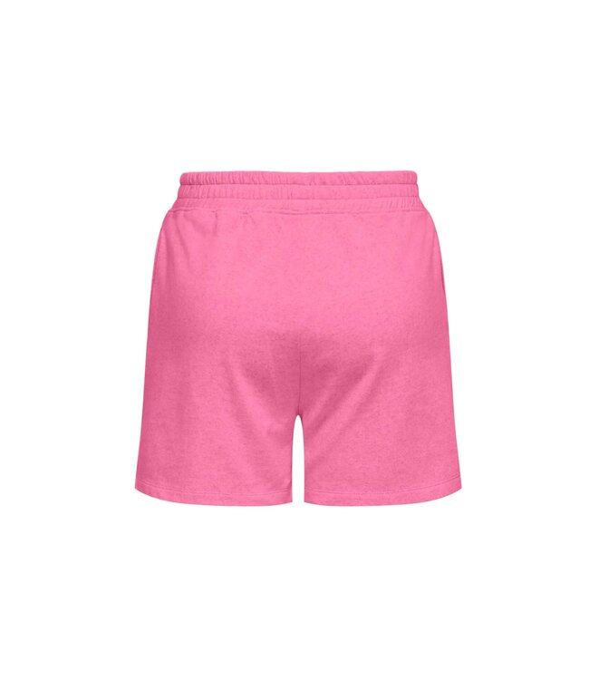 JDY JDYAMALFI dames sweat shorts met elastische taille - Wild Orchid Melange