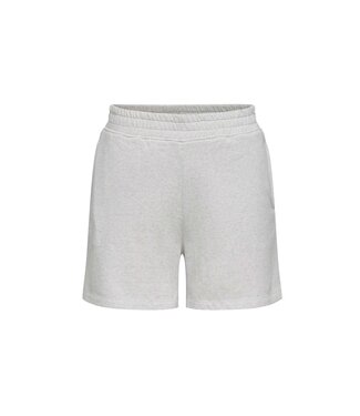 JDY JDYAMALFI Life Sweat Shorts - Oatmeal MELANGE
