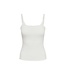 JDY JDYTESS dames singlet top in biologisch katoen - Wit
