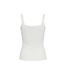 JDY JDYTESS dames singlet top in biologisch katoen - Wit