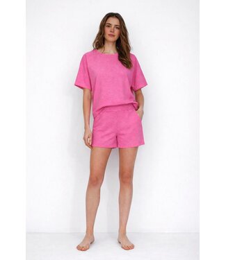 JDY JDYAMALFI Life Sweat Shorts - Wild Orchid MELANGE