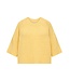 Freequent Dames trui FQTAPPER in Golden Haze - Gele fijngebreide pullover