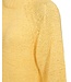 Freequent Dames trui FQTAPPER in Golden Haze - Gele fijngebreide pullover