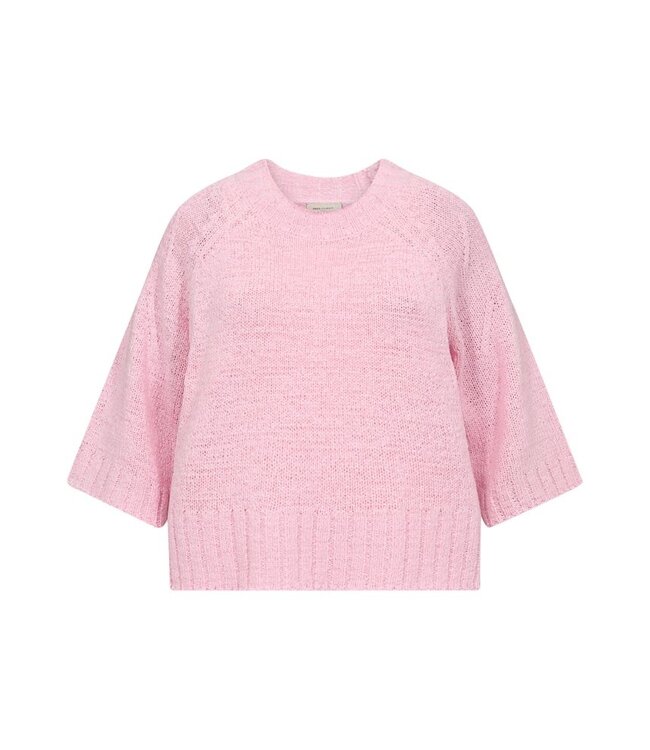 Freequent Dames trui FQTAPPER in Sweet Lilac - Lila fijngebreide pullover