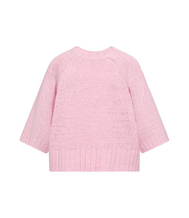 Freequent Dames trui FQTAPPER in Sweet Lilac - Lila fijngebreide pullover