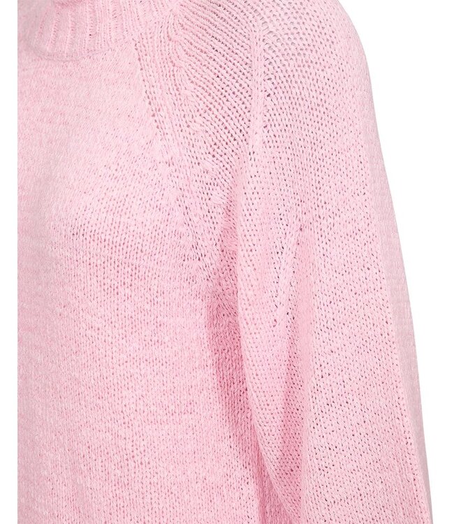 Freequent Dames trui FQTAPPER in Sweet Lilac - Lila fijngebreide pullover