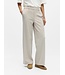 Object OBJLISA Wide Pant Humus – Dames broek met wijde pijpen
