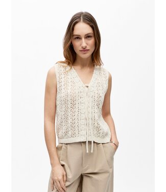 Object OBJJOLIN Knit Top - Birch