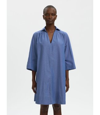 Selected Femme SLFKIRA Talia Oversize Dress - Dark Blue