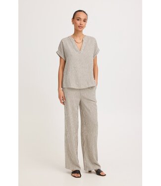 b.young BYFALAKKA Long Pants 2 - Rainy Day Stripe