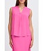 b.young BYMMJOELLA dames top Raspberry Rose mouwloze blouse V-hals ECOVERO viscose