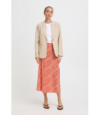 b.young BYMMJOELLA Midi Skirt 3 - Nature Vibes Fiesta
