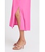 b.young BYMMJOELLA dames midi rok Raspberry Rose roze A-lijn ECOVERO viscose