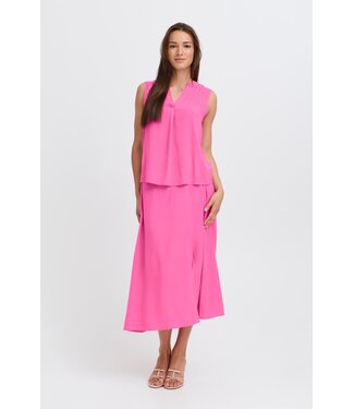 b.young BYMMJOELLA Midi Skirt 3 - Raspberry Rose