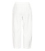 ICHI IHLINNO Barrel Pant - Dames witte broek met barrel fit en elastische taille in luchtige linnenmix