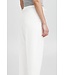 ICHI IHLINNO Barrel Pant - Dames witte broek met barrel fit en elastische taille in luchtige linnenmix