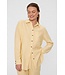 Freequent FQLAVA Shirt Golden Haze - Linnen dames overhemd in zachte gele tint