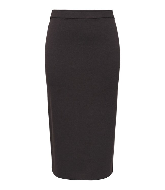 JDY JDYASTRA Skirt Chocolate Torte - Donkerbruine dames midi rok