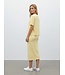 JDY JDYASTRA Skirt Double Cream - Lichtgele dames midi rok
