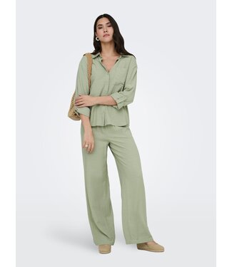 JDY JDYCAYA Linen Pant - Laurel Oak