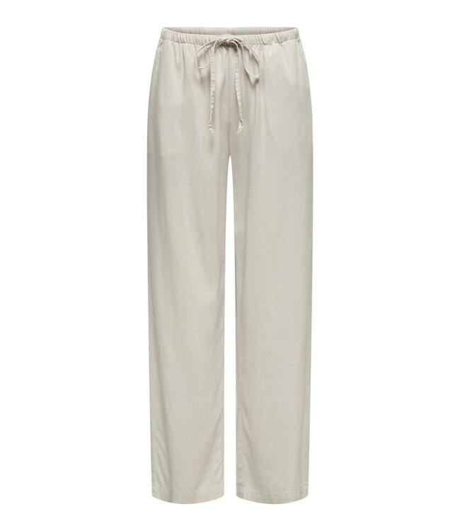 JDY JDYCAYA - Beige dames linnen broek