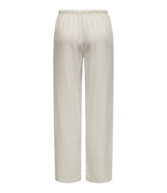 JDY JDYCAYA - Beige dames linnen broek