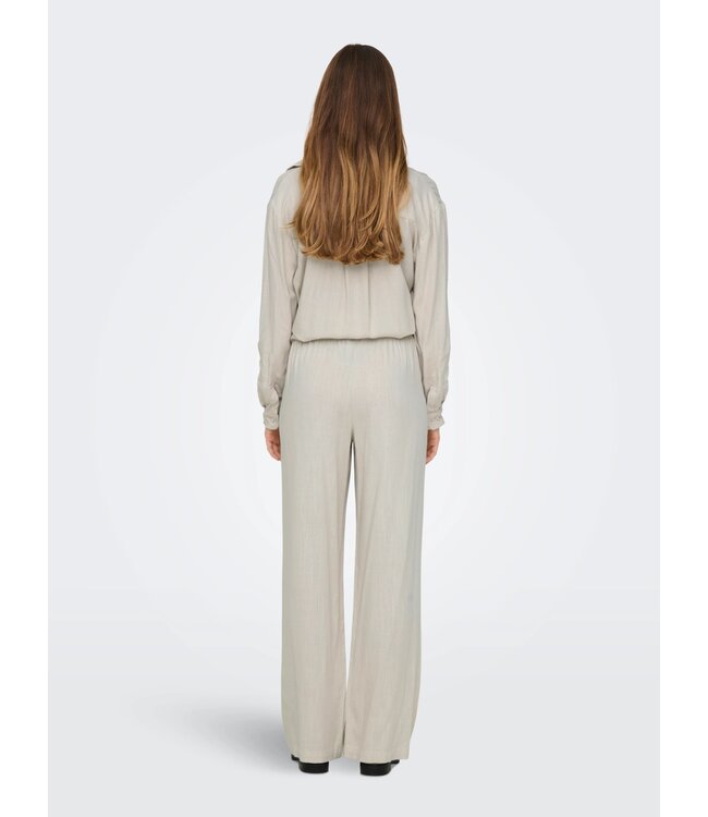 JDY JDYCAYA - Beige dames linnen broek