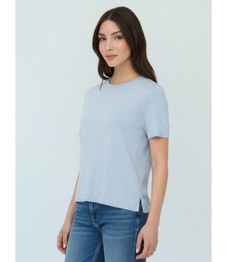 JDY JDYBODIL O-Neck Knit Tee - Kentucky Blue Melange