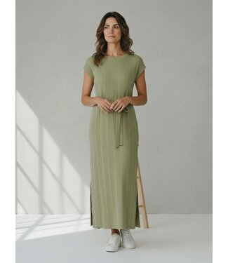 JDY JDYSONAL Long Dress - Sage Melange With Lurex