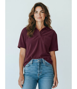JDY JDYTERRY Collar Top - Fig