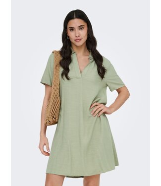 JDY JDYCAYA Linen Dress - Laurel Oak