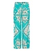 CREAM CR Tiah Pant – wijdvallende dames broek met paisley print in turquoise