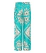 CREAM CR Tiah Pant – wijdvallende dames broek met paisley print in turquoise
