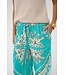 CREAM CR Tiah Pant – wijdvallende dames broek met paisley print in turquoise
