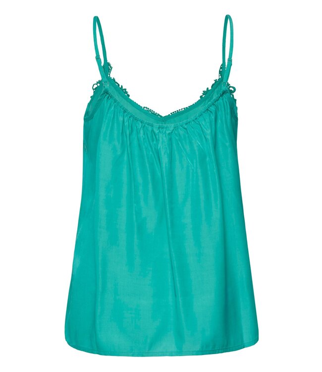 CREAM CRAnna Top – dames camisole met kant en verstelbare bandjes