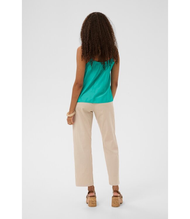 CREAM CRAnna Top – dames camisole met kant en verstelbare bandjes