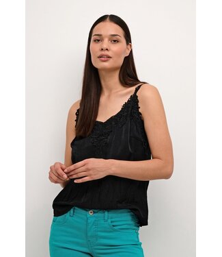 CREAM CRAnna Top - Pitch Black