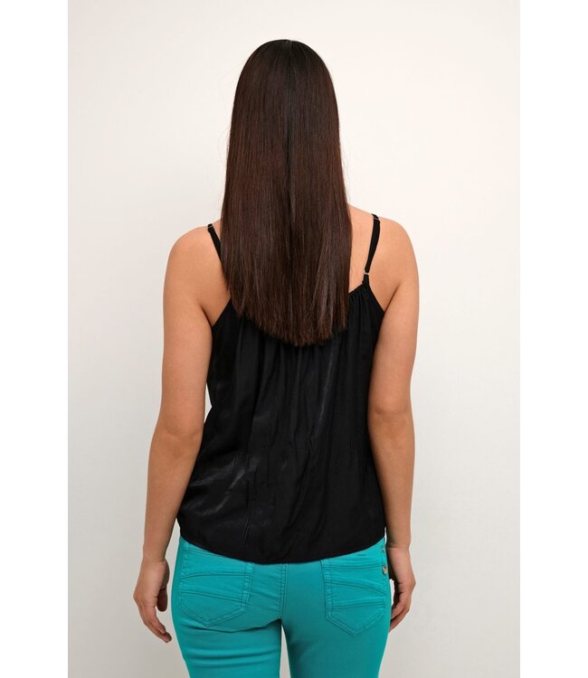 CREAM CRAnna Top – dames camisole met kant en verstelbare bandjes