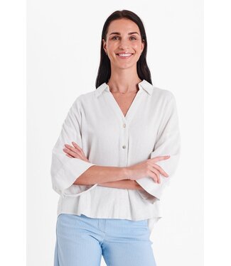 Freequent FQLAVA Shirt SS - Brilliant White