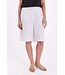 Freequent FQLAVA Shorts - witte linnenmix dames shorts met elastische taille