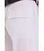 Freequent FQLAVA Shorts - witte linnenmix dames shorts met elastische taille