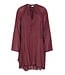 JDY JDYHARPER Frill Dress - bordeaux dames jurk met frill details