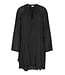 JDY JDYHARPER Frill Dress - zwarte dames jurk met frill details