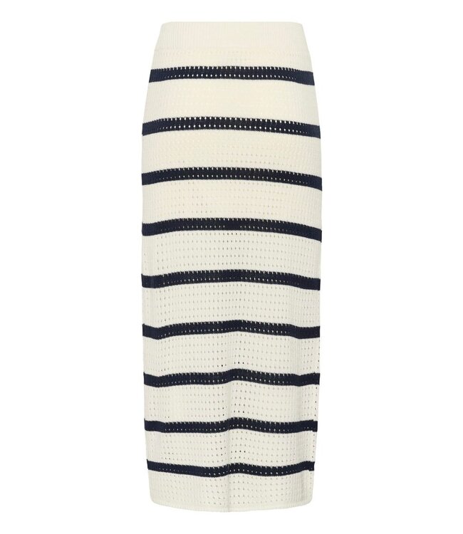 KAFFE KAbrianna gebreide dames midi rok