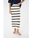 KAFFE KAbrianna gebreide dames midi rok