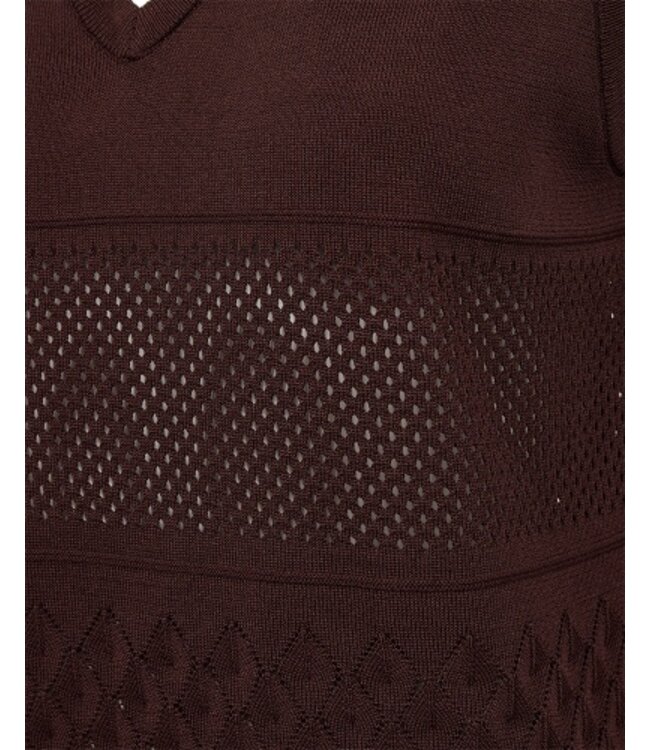 Freequent FQLUCKY gebreide mouwloze dames top