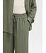 Selected Femme SLFVIVA-GULIA donkergroene linnenmix dames broek