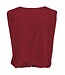 JDY JDYMARA rhubarb rode katoenen dames mouwloze top