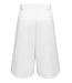 JDY JDYBIANCA witte katoenen dames bermuda shorts
