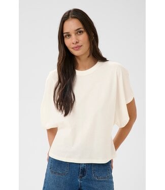 KAFFE KAstormy T-Shirt - Chalk